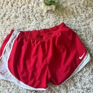 Nike Red Dri-FIT Athletic sporty super cute vibrant shorts